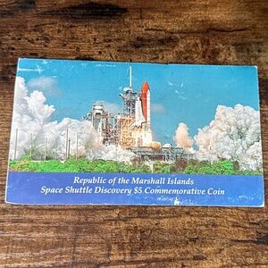 1988 Space Shuttle Discovery $5 Commemorative Coin